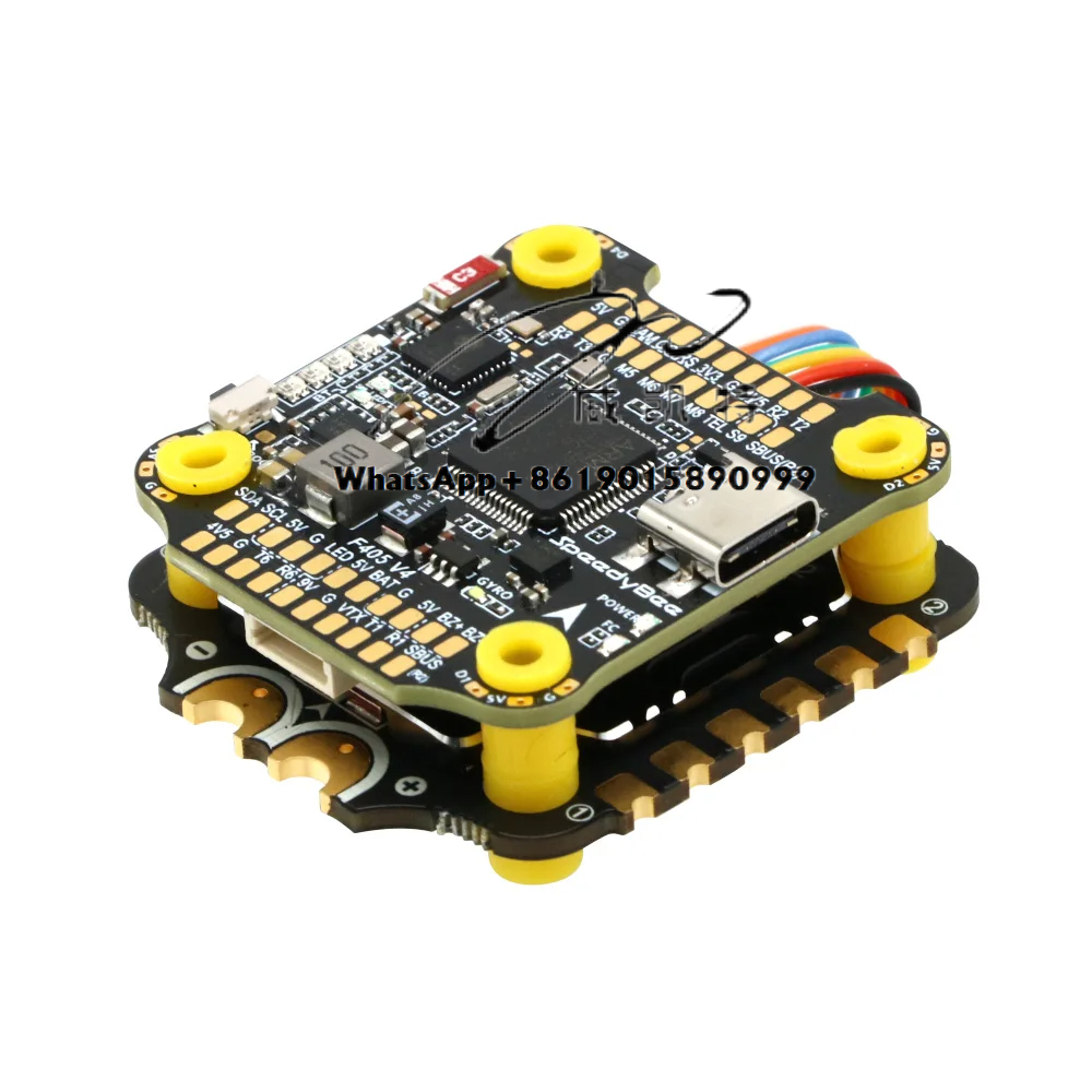 وحدة تحكم طيران سبيدي بي F405  - مراجعة Speedybee F405 V4 Bls 55A Stack وسعره