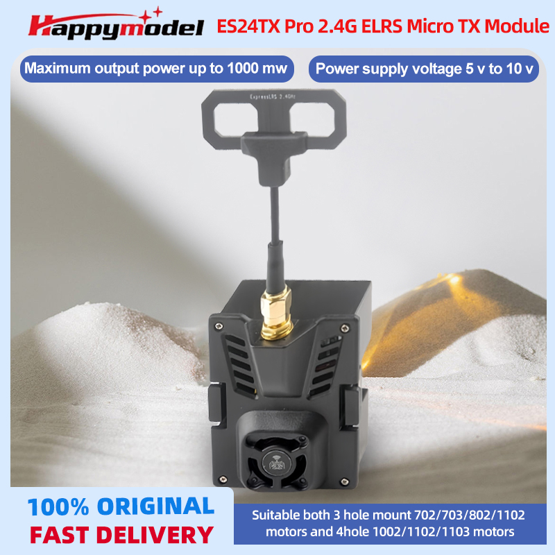 وحدة إرسال Happymodel ES24TX P - مراجعة Happymodel Expresslrs Elrs Es24Tx Pro 1000Mw وسعره